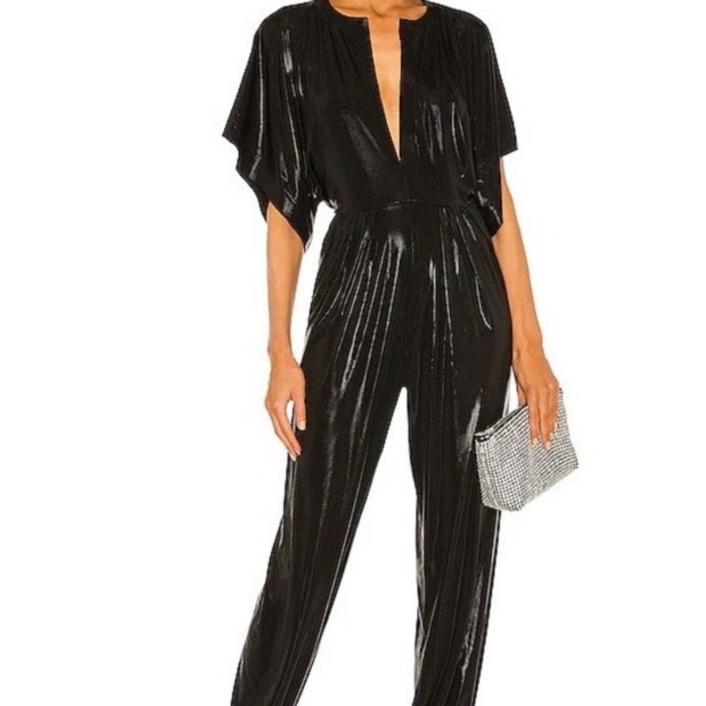 Norma Kamali Elegant Black Jumpsuit